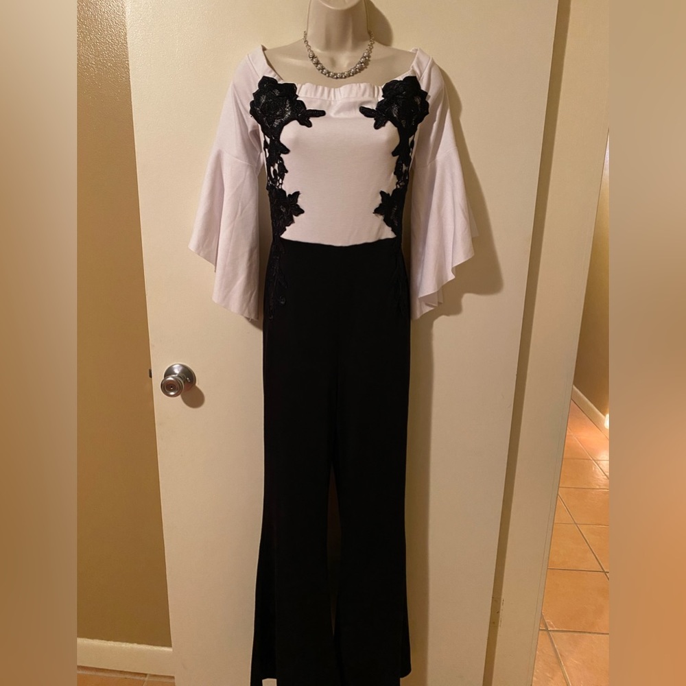 Venus, Embroidered Jumpsuit, Medium - Picture 2 of 10
